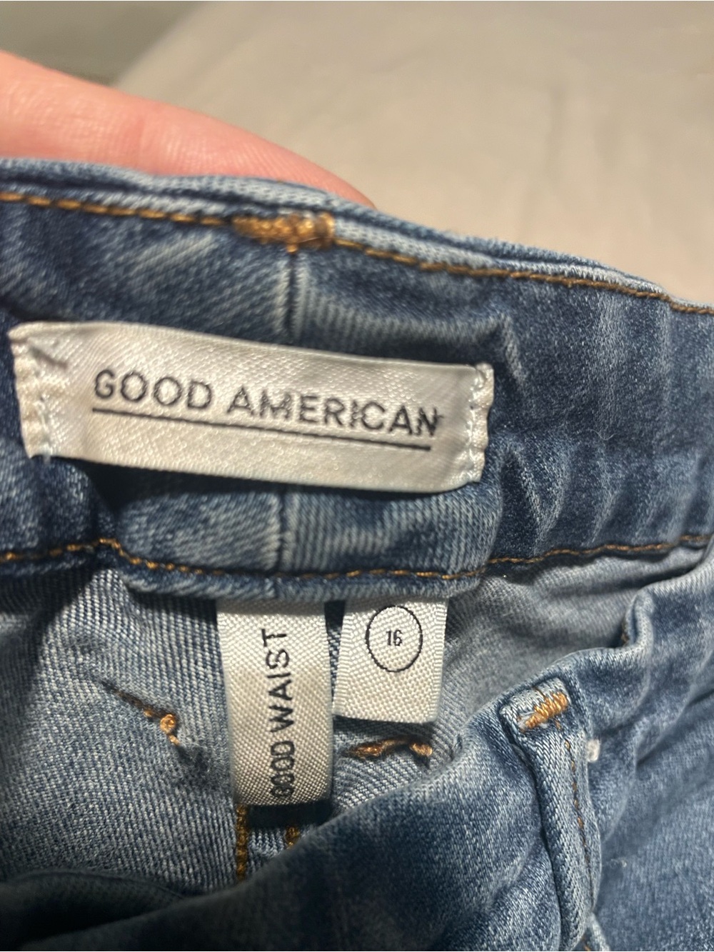 Good American Medium Blue High-Rise Jeans